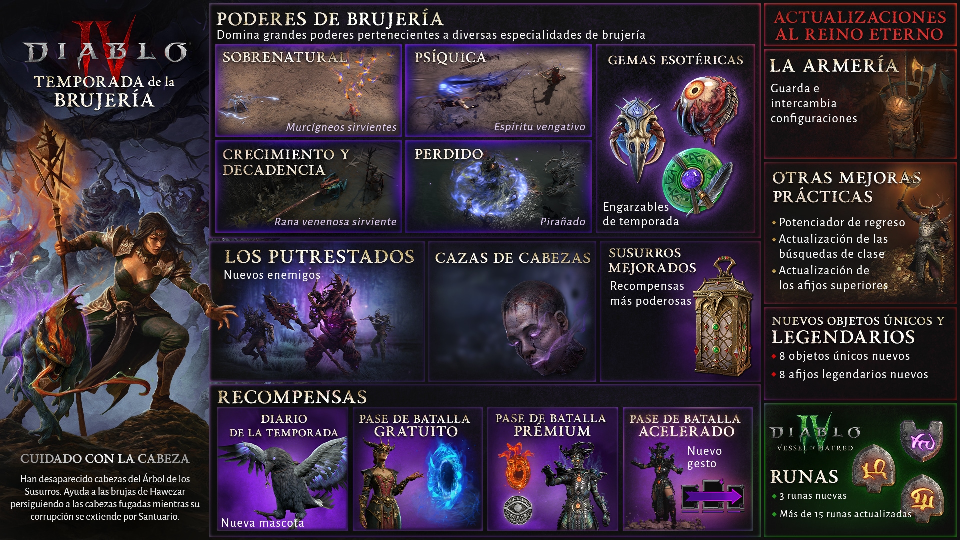 Todo sobre la temporada 7 de Diablo IV: guía de leveo, armería, parche…